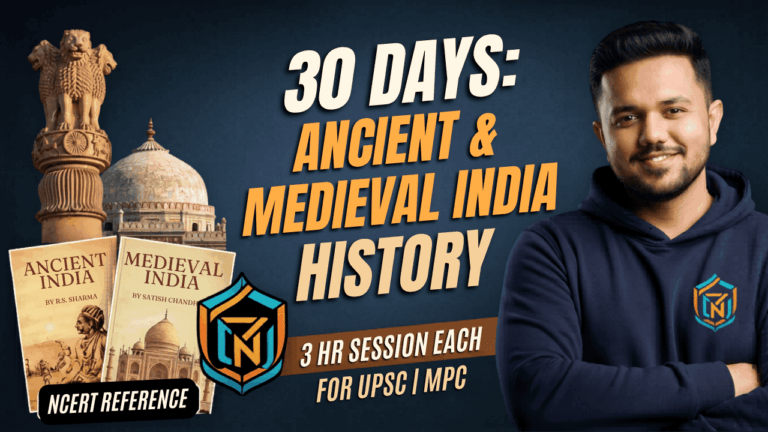 HISTORY 360°: Ancient & Medieval India Masterclass for UPSC & MPSC