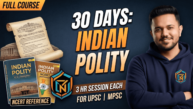 Polity 360° :- Complete M. Laxmikanth & NCERT Masterclass for UPSC/MPSC Prelims